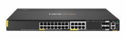 HPE Networking CX6300M 16p 1G 8p Smart Rate 10G Class8 PoE 2p SFP56 50G 2p SFP28 25G TAA Sw 