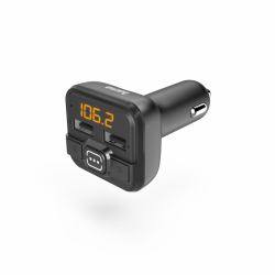 Hama 00014163 transmetteur FM 87,6 - 107,9 MHz Allume-cigare Noir 
