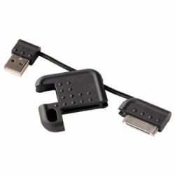Hama 00109232 câble de téléphone portable Noir USB A Apple 30-pin 