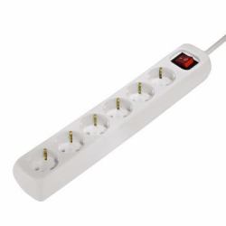 Hama 00121915 protection surtension Blanc 6 sortie[s] CA 230 V 3 m 