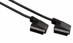 Hama 3.00m Scart Câble SCART 3 m SCART [21-pin] Noir 