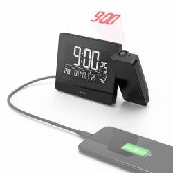 Hama Plus Charge Réveil numérique Noir 