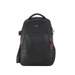 Hama Ohio Sac à dos Noir, Rouge 