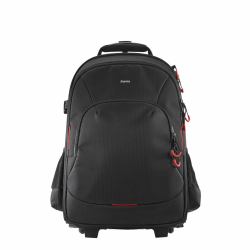 Hama Ohio Valise sur roulette Noir, Rouge 
