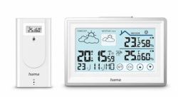 Hama 00222228 station météo numérique Blanc Batterie 