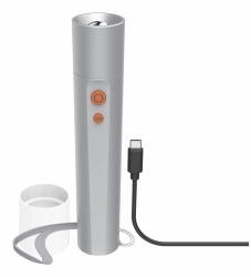 Hama FL350-C Argent Lampe torche LED 