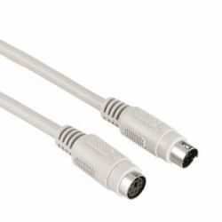 Hama Ext. Cable PS/2 Mouse, 2m câble PS/2 Gris 