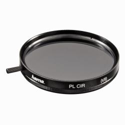 Hama Filtre polarisant circulaire, Traité, Noir, 67mm 