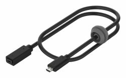 Hanwha SPP-C1900 câble HDMI 0,67 m HDMI Type C [Mini] Noir 