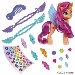Hasbro My Little Pony MLP - Coiffures stylées Sunny Starscout 