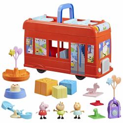 Hasbro Peppa Pig Bus en fête 2 en 1 