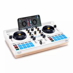 Hercules MIX ULTRA Graveur DVS [Digital Vinyl System] Blanc 