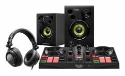 Hercules DJLearning Kit MK2 Graveur DVS [Digital Vinyl System] 2 canaux Noir 