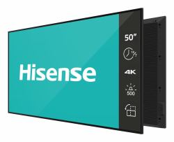 Hisense 50DM66E Écran d'affichage dynamique Écran plat de signalisation numérique 127 cm [50"] LED Wifi 500 cd/m² 4K Ultra HD Noir Intégré dans le processeur Android 11 24/7 