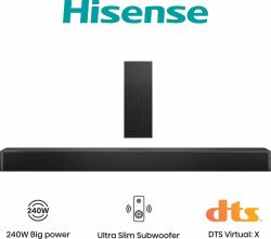 Hisense HS2100 Noir 2.1 canaux 240 W 