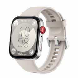 Huawei WATCH Fit 3 4,62 cm [1.82"] AMOLED 43.2 mm Numérique 408 x 480 pixels Écran tactile Argent Wifi GPS [satellite] 