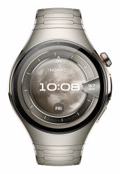 Huawei WATCH 5 3,81 cm [1.5"] AMOLED 46 mm Numérique 466 x 466 pixels Écran tactile Argent Wifi GPS [satellite] 