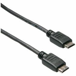 ICIDU V-707460 câble HDMI 1,8 m HDMI Type C [Mini] Noir 