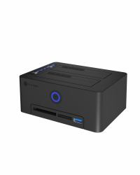 ICY BOX IB-1233CL-CR USB 3.2 Gen 1 [3.1 Gen 1] Type-A Noir 