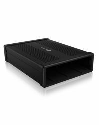 ICY BOX IB-525-U3 boîtier de lecteur de disque optique 13,3 cm [5.25"] SATA III Noir 