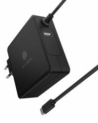 ICY BOX IB-PS101-PD Ordinateur portable, Smartphone, Tablette Noir Secteur Intérieure 