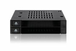 ICY BOX Icy Dock MB522SP-B Station d'accueil de disques de stockage Noir 