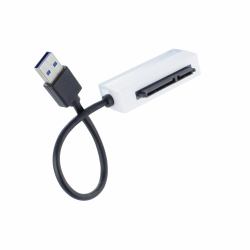 Integral INADUSB3.0TOSSDSATA changeur de genre de câble USB Type A Noir, Blanc 