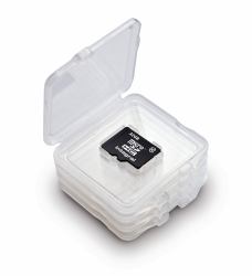 Integral INMSDQUADBOX logement pour carte mémoire 4 cartes Transparent 