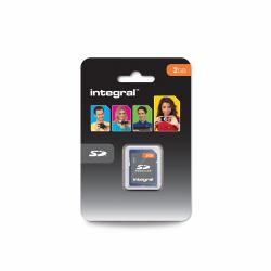 Integral INSD2GV2 mémoire flash 2 Go SD MLC 