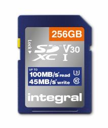 Integral INSDX256G-100V30 mémoire flash 256 Go SD UHS-I 