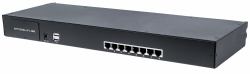 Intellinet 507882 commutateur écran, clavier et souris Noir 
