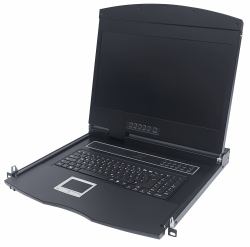Intellinet 508117 support d'ordinateurs 48,3 cm [19"] 1920 x 1080 pixels Noir 1U 