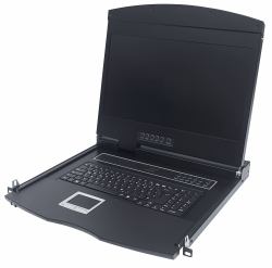 Intellinet 508162 support d'ordinateurs 48,3 cm [19"] 1920 x 1080 pixels Noir 1U 
