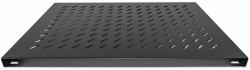 Intellinet Étagère fixe renforcée 19", 1U, profondeur 800 mm, charge max. 100 kg, noire, garantie trois ans 