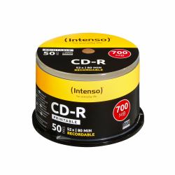 Intenso 1801125 CD vierge CD-R 700 Mo 52x 50 pièce[s] 