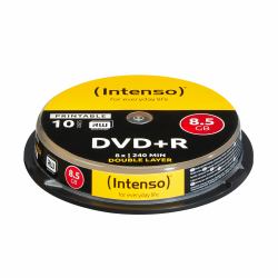 Intenso 1x10 DVD+R 8.5GB 8x Double Layer printable 8,5 Go DVD+R DL 10 pièce[s] 