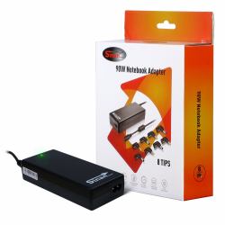 Inter-Tech Sinan UB-90HB adaptateur de puissance & onduleur Universel 90 W Noir 