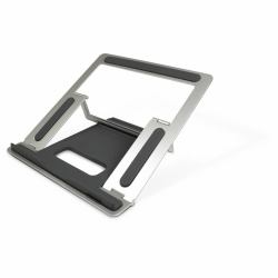 Inter-Tech NBS-100 Supports de Laptop Noir, Argent 