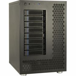 Inter-Tech NAS-8 Boîtier HDD Noir 2.5/3.5" 