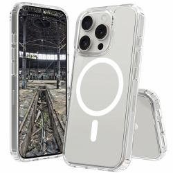 JT BERLIN Pankow Clear MagSafe coque de protection pour téléphones portables 17,5 cm [6.9"] Housse Transparent 