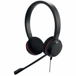 Jabra Evolve 20 Casque Avec fil Arceau Bureau/Centre d'appels USB Type-A Noir 