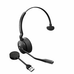 Jabra Engage 55 Casque Sans fil Arceau Bureau/Centre d'appels Noir, Titane 