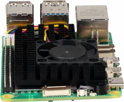 Joy-iT RB-HEATSINK5 accessoire pour carte de développent Dissipateur thermique Noir 