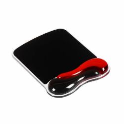 Kensington Tapis de souris Duo Gel coloris rouge/gris foncé 