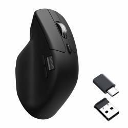 Keychron M6S-A72 souris Universel Droitier RF Wireless + Bluetooth + USB Type-C Optique 12000 DPI 