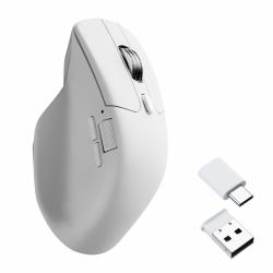 Keychron M6S-B72 souris Universel Droitier RF Wireless + Bluetooth + USB Type-C Optique 12000 DPI 