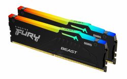 Kingston Technology FURY Beast 64GB 6400MT/s DDR5 CL32 DIMM [Kits de 2] RGB EXPO 