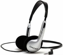 Koss KPH5 Casques Avec fil Arceau Musique Argent 