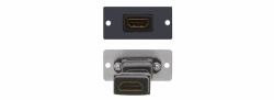 Kramer Electronics W-H[W-HDMI][W] Plaque de commutation et obturateur Blanc 