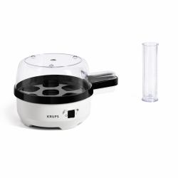 Krups EG233115 cuiseur d'oeufs 7 œufs Noir, Blanc 